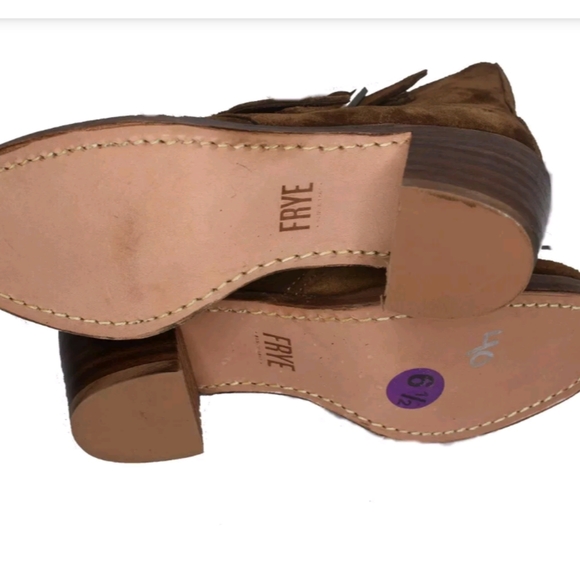 SOLD- FRYE Booties with Buckles New without Box - Picture 5 of 5